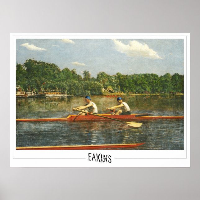 Thomas Eakins Zedign Art Poster #3 (Vorne)