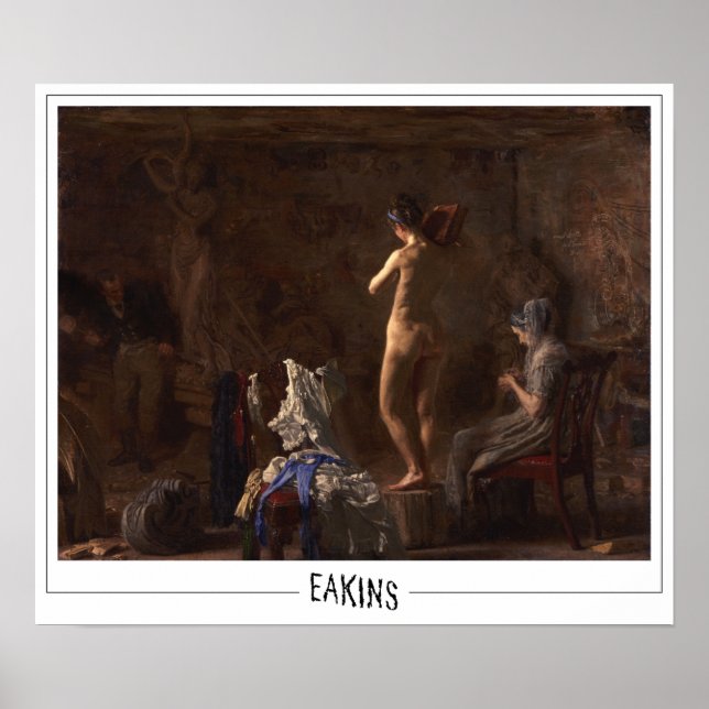 Thomas Eakins Zedign Art Poster #6 (Vorne)