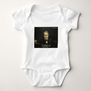 Thomas Edison "10.000 Wege" Weisheitszitate Gesche Baby Strampler