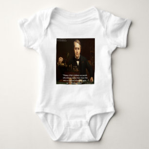 Thomas Edison "B4 Success" Zitat von Weisheit Gesc Baby Strampler