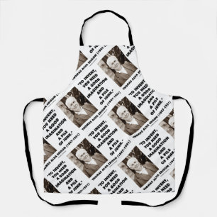 Thomas Edison erfindet Fantasie-Pile von Junk Schürze