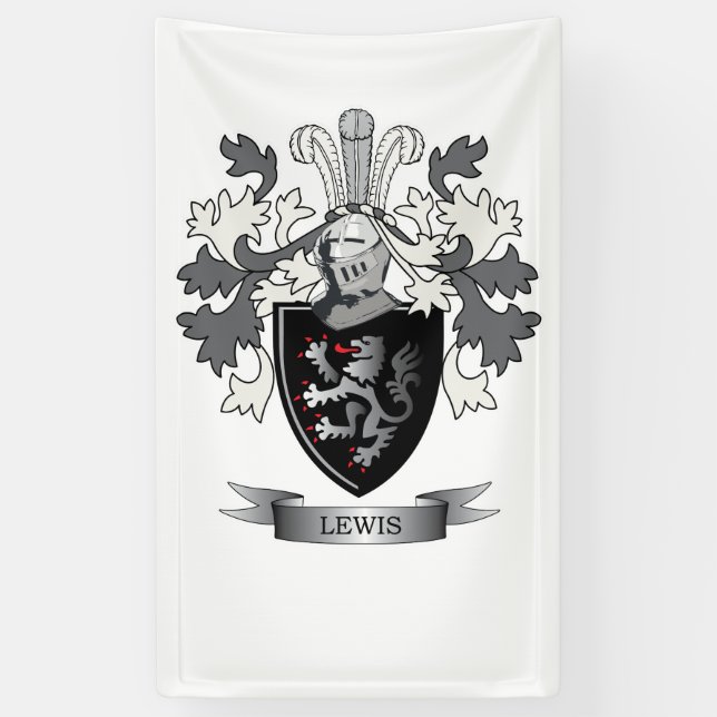 Thomas-Familienwappen Banner (Vertikal)