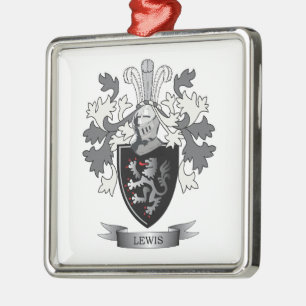 Thomas-Familienwappen Ornament Aus Metall