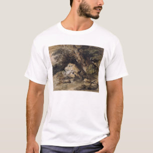 Thomas Gainsborough eine hügelige Landschaft mi T-Shirt