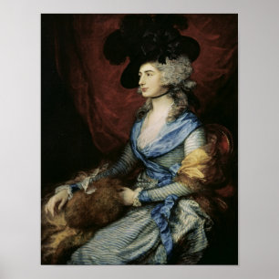 Thomas Gainsborough  Frau Sarah Siddons, die Schau Poster