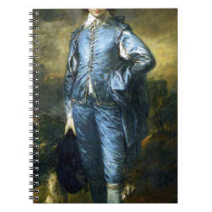 Thomas Gainsborough-Kunst-Malerei: Der blaue Junge Notizblock