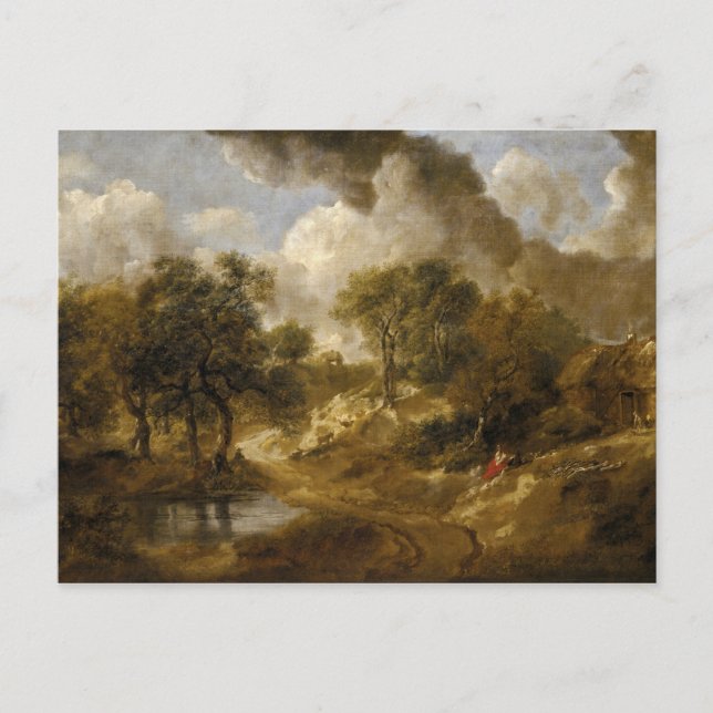 Thomas Gainsborough - Landschaft in Suffolk Postkarte (Vorderseite)