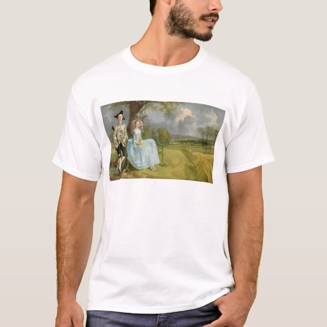 Thomas Gainsborough |Mr und Frau Andrews, c.1748-9 T-Shirt (Vorderseite)