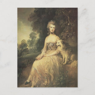 Thomas Gainsborough-Mrs Mary Robinson('Perdita') Postkarte