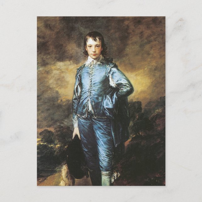 Thomas Gainsborough The Blue Boy Postkarte (Vorderseite)