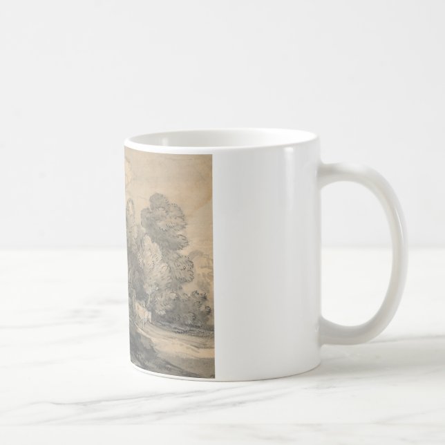 Thomas Gainsborough - Waldlandschaft Tasse (Rechts)