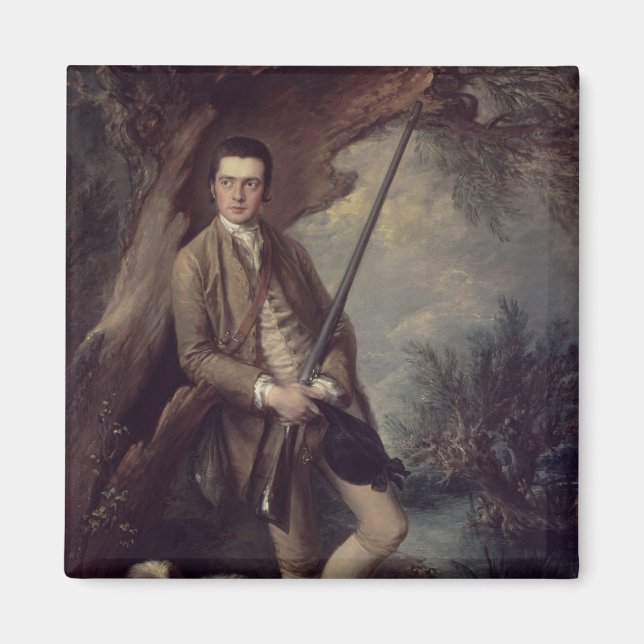 Thomas Gainsborough William Poyntz von Midgham und Magnet (Vorne)