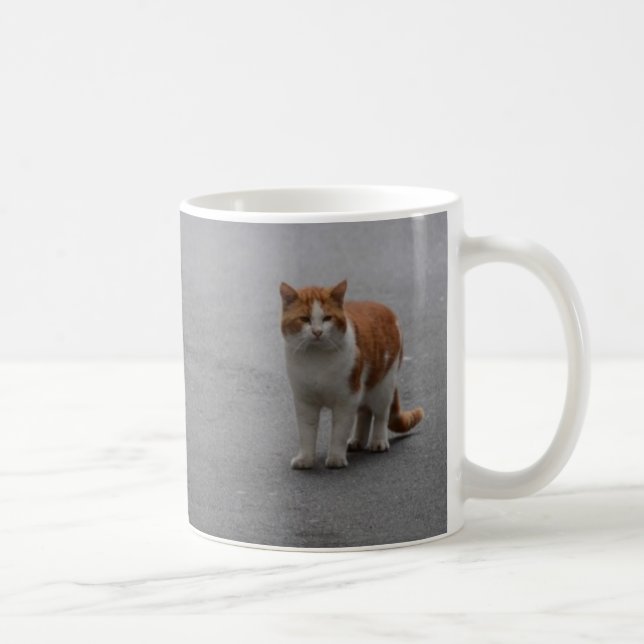 Thomas Ginger und White Cat Kaffeetasse (Rechts)
