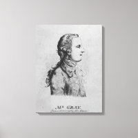 Thomas Gray, gezeichnet von William Henshaw