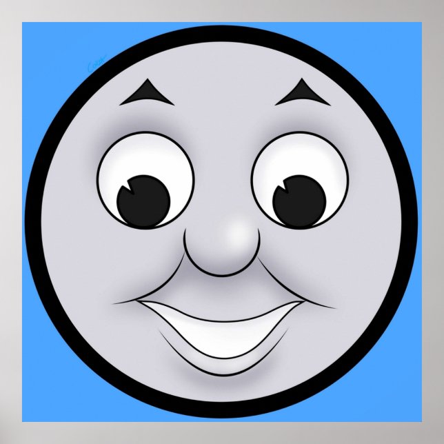 Thomas happy face Cartoon ver Poster (Vorne)