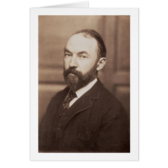 Thomas Hardy (1840-1928) (sepia-Foto) (Vorne)
