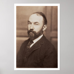 Thomas Hardy (1840-1928) (sepia-Foto) Poster