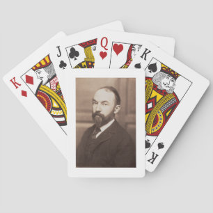 Thomas Hardy (1840-1928) (sepia photo) Spielkarten