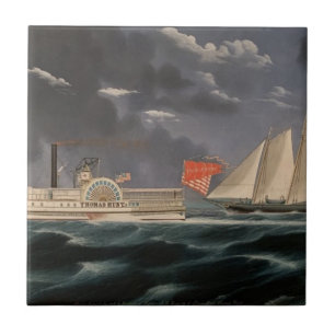 Thomas Hunt und die America 1852 Fliese