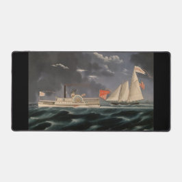 Thomas Hunt und die USA 1852 Schreibtischunterlage