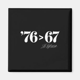 Thomas Jefferson 76 > 67 Selbst-evident Minimales Magnet