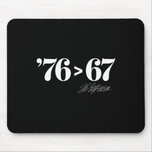 Thomas Jefferson 76 > 67 Selbstverständlich Minima Mousepad