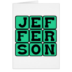 Thomas Jefferson, amerikanischer Präsident