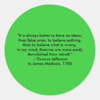 Thomas Jefferson - Es ist immer besser