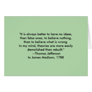 Thomas Jefferson - immer besseres Gibney-Museum