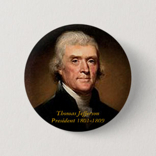 Thomas Jefferson - Knopf Button