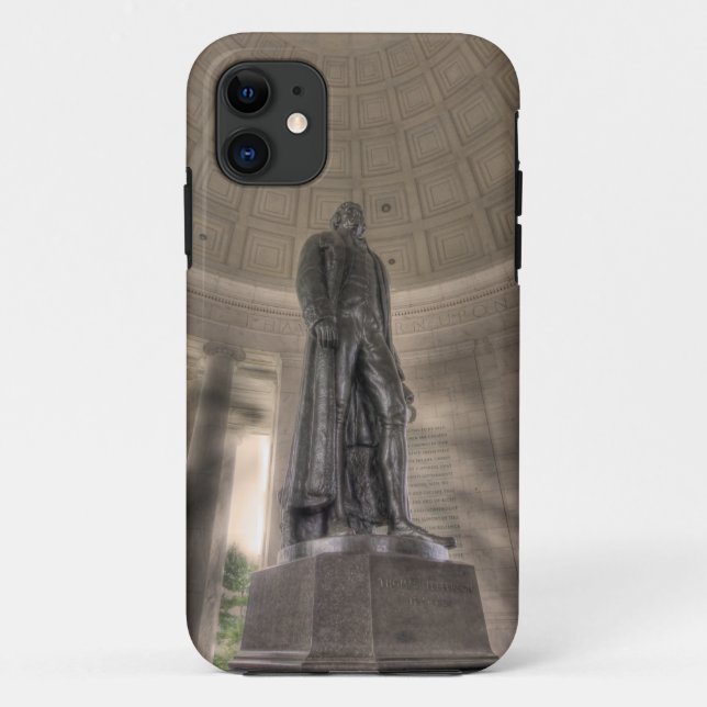 Thomas Jefferson Memorial Bronze Statue Case-Mate iPhone Hülle (Rückseite)