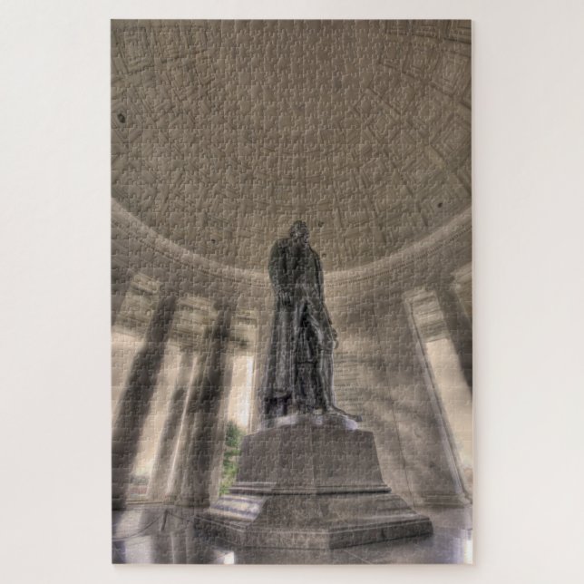 Thomas Jefferson Memorial Bronze Statue Puzzle (Vertikal)
