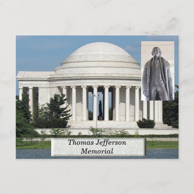 Thomas Jefferson Memorial - Postkarte (Vorderseite)