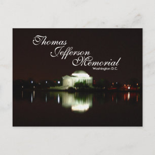 Thomas Jefferson Memorial, Washington D.C. Postkarte