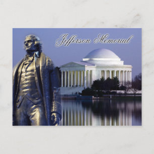 Thomas Jefferson Memorial, Washington, D.C. Postkarte