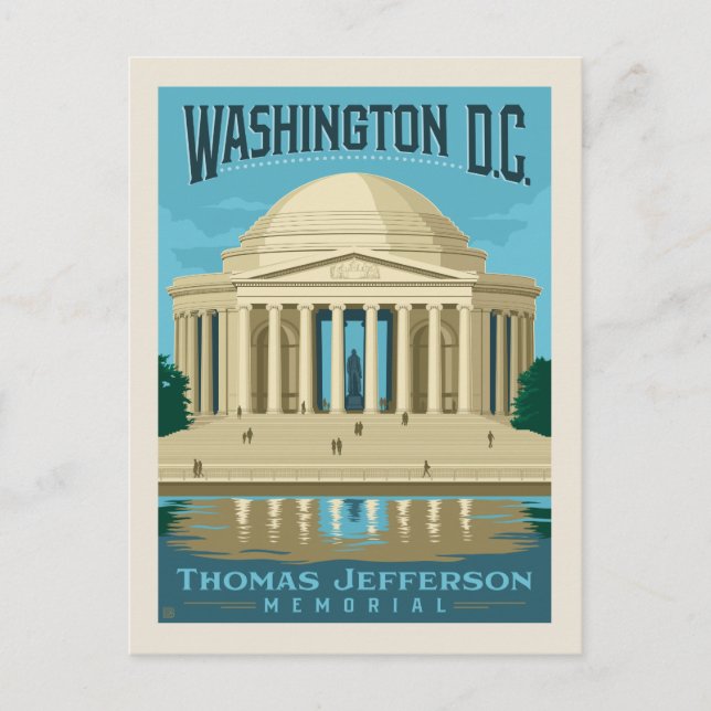 Thomas Jefferson Memorial | Washington, D.C. Postkarte (Vorderseite)