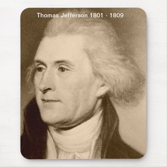 Thomas Jefferson Mousepad (Vorne)