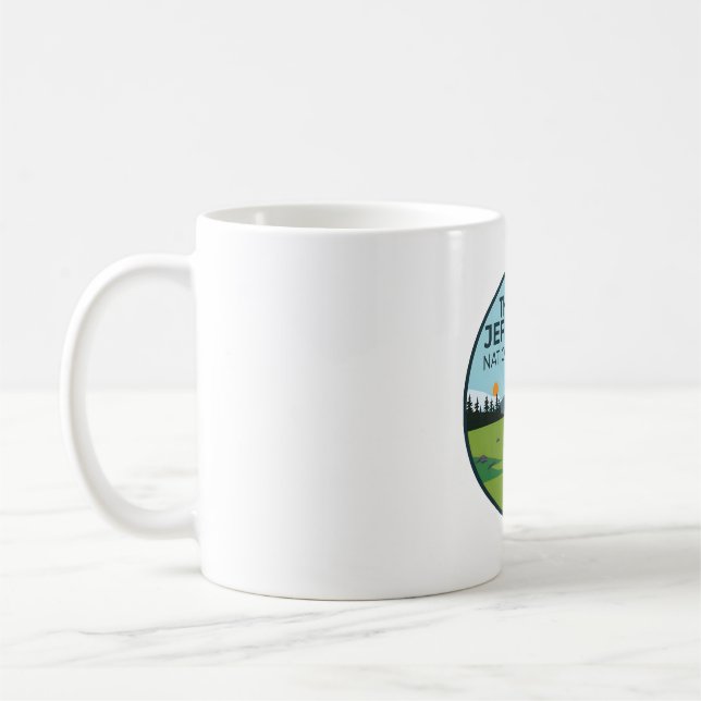 Thomas Jefferson National Forest Kaffeetasse (Links)