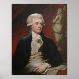 Thomas Jefferson Painting Poster