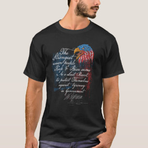 Thomas Jefferson Patriotic Quot behalte and Bären T-Shirt