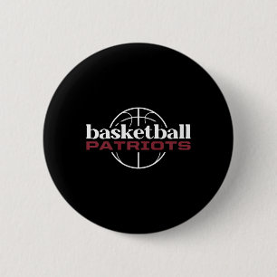 Thomas Jefferson Patriots Basketball Button