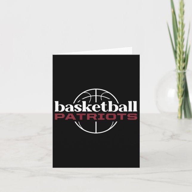 Thomas Jefferson Patriots Basketball Karte (Vorderseite)