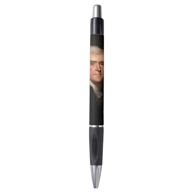 Thomas Jefferson Porträt Kugelschreiber (Vorderseite Vertikal)