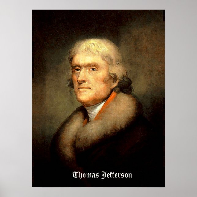 Thomas Jefferson Poster (Vorne)
