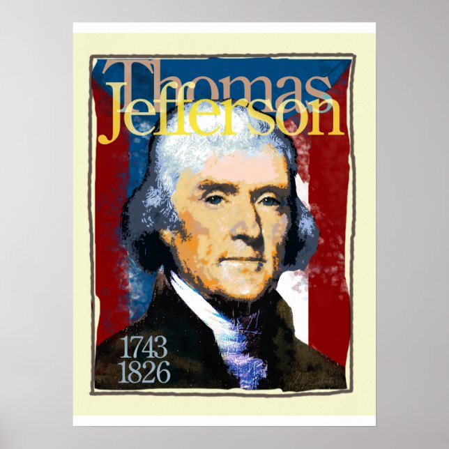 Thomas Jefferson Poster (Vorne)