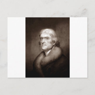 Thomas Jefferson Postkarte