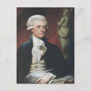 Thomas Jefferson Postkarte