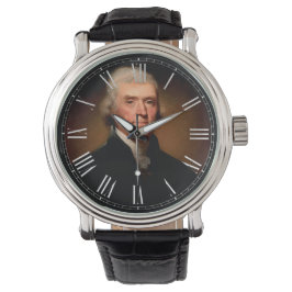 Thomas Jefferson Präsident Vintag Watch Armbanduhr