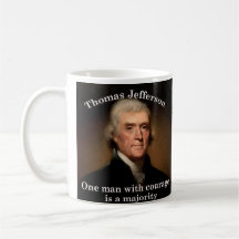 Thomas Jefferson Präsident's Day Patriotic Tasse