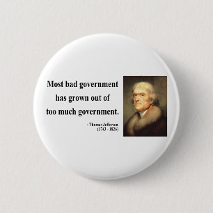Thomas Jefferson Quote 7c Button